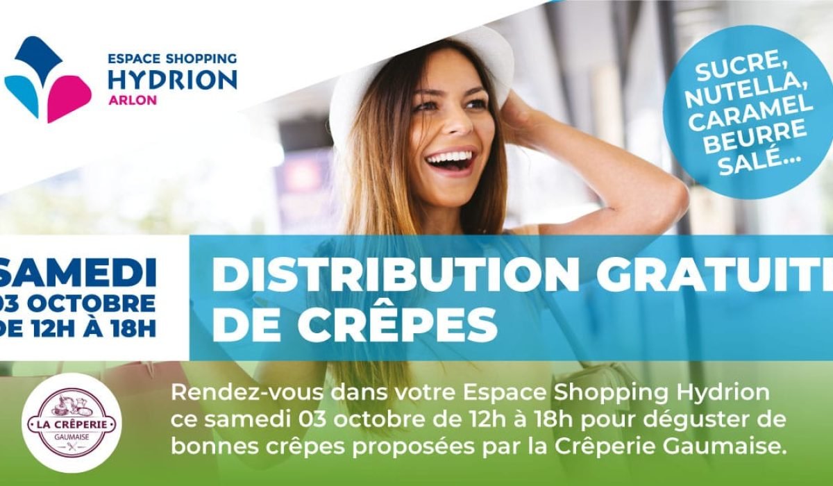 Distribution crêpes gratuites