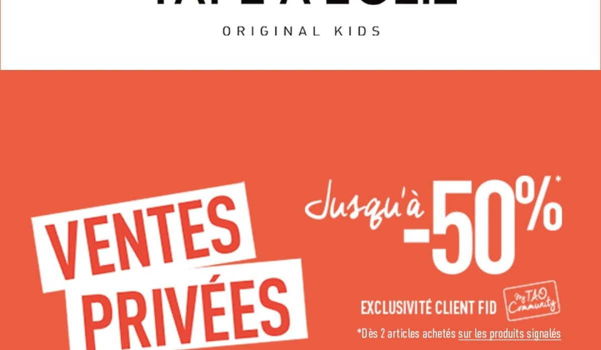 Ventes privées Tape à l'Oeil Hydrion